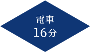 徒歩16分